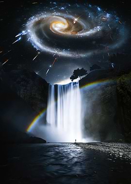 Galactic Skogafoss