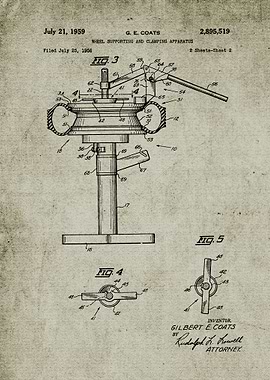 Wheel Supporting-Patent
