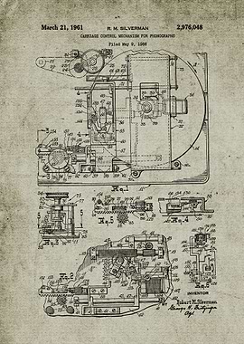 Mechanism for Phonograph