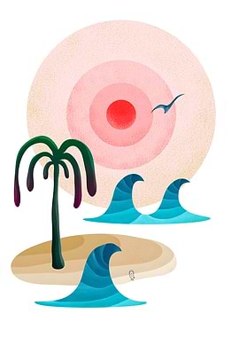 Positives vibes at beach