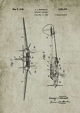 1939 Military Airplane