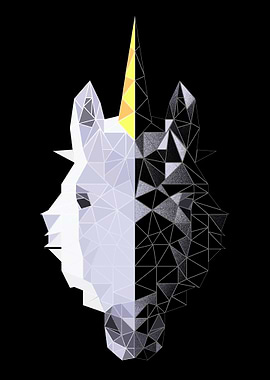 Unicorn Low Poly