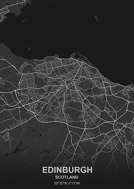 Edinburgh city map