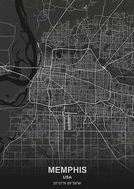 Memphis city map