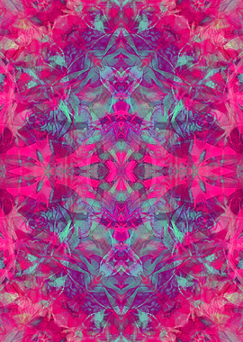 Mandala magenta