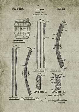1933 Barrel Steve-Patent