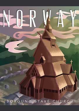 Norway - Borgund Church