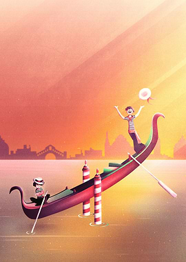 Venice Gondola Seesaw