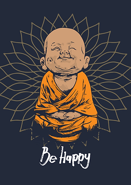 Be Happy Little Buddha