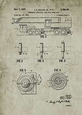 1970 Hydraulic Outrigger