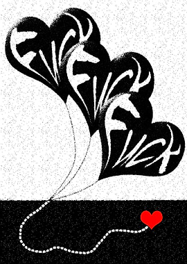 'Lovers Balloons' Twin A