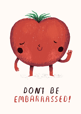 embarrassed tomato