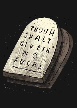 thouh shalt giveth no fs