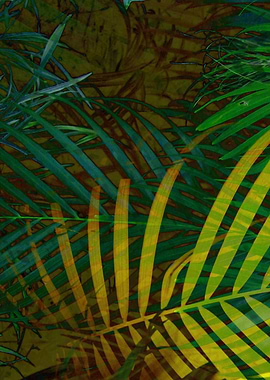 TROPICAL GREENERY LEAVES 6