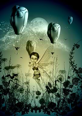 Little fairy in the night