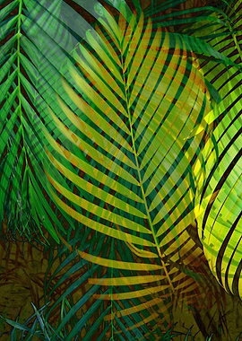 TROPICAL GREENERY LEAVES 9