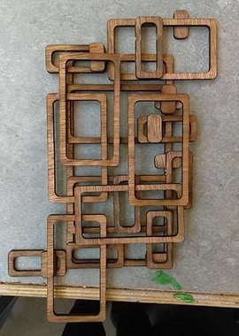 Rectangular Scrapwood