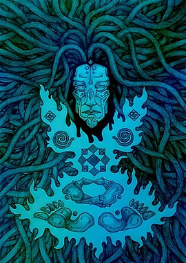 Meditative Fire (Geometry)