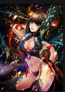 Magic Knight_Dragon Girl