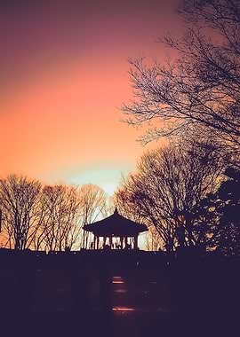 Sunset in Korea