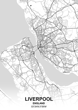 Liverpool city map