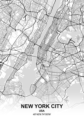 New York City city map