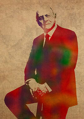 Anthony Hopkins Watercolor