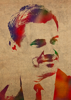 Josh Brolin Watercolor