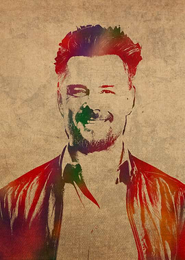 Josh Duhamel Watercolor