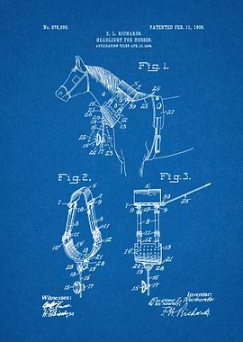 1936 Headlight for Horses