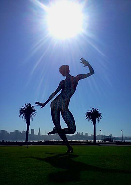 Woman Statue on Treasure I