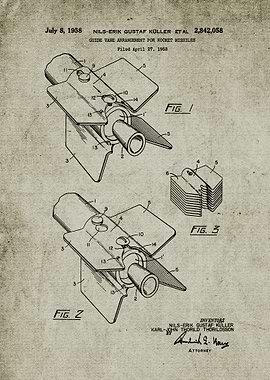 1953 Guide Vane Arrangemen