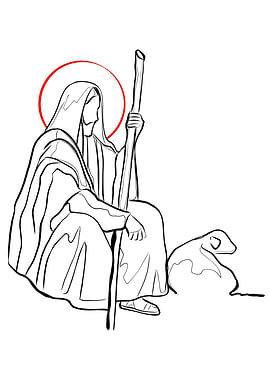 Jesus Christ Good Shepherd