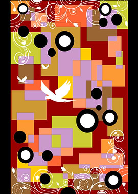 Manchas de tinta fresca