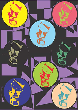 Gato Pop Art