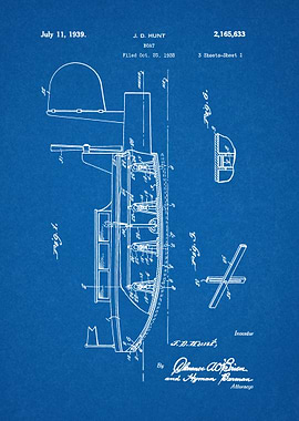 1938 Boat Patent