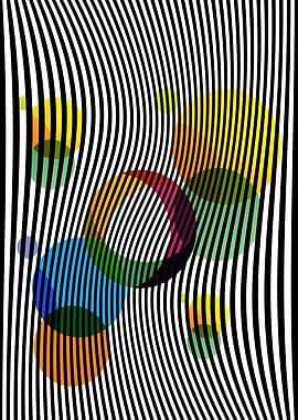 Espuma do mar em linhas