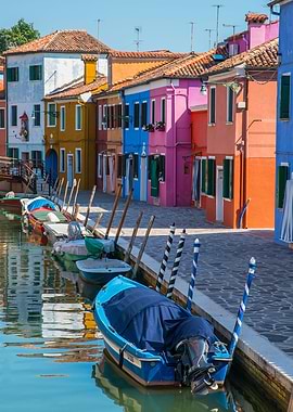 Colors of Burano Island