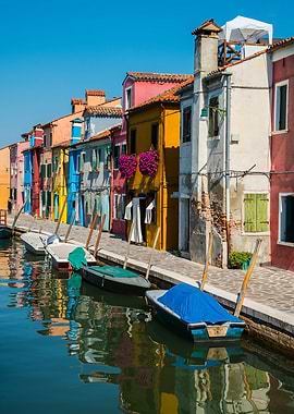 Boats and houses of Burano