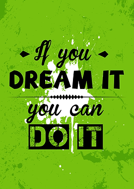 Grunge Inspirational Quote