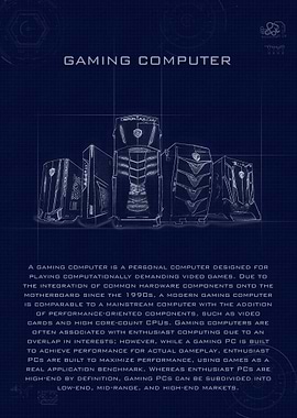 Gaming Computer Blueprint