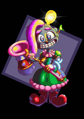 Spotlight the clown