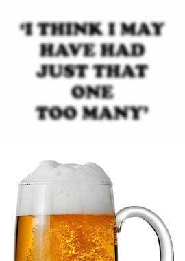 I Think I May Have Had