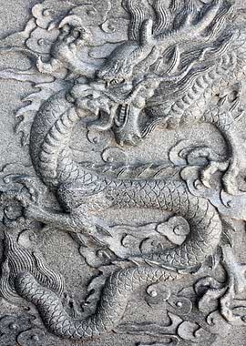 Chinese Stone Dragon
