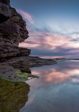 Rock Pool Sunset
