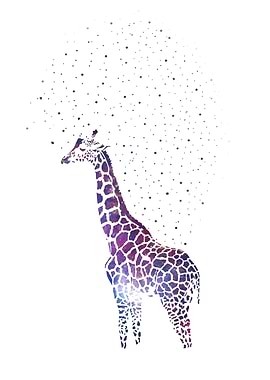 HollowAlbino giraffe space