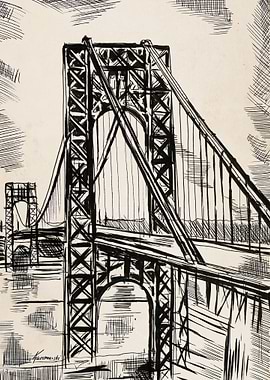 New York Brooklyn Bridge