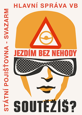 Czech Motorcyclist Poster