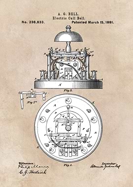 patent Bell Electric call