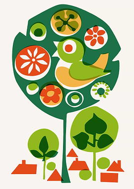 Czech Bird in a Tree